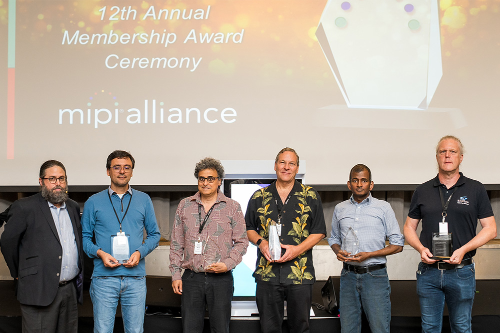2024 MIPI Alliance Membership Award recipients