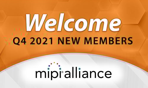 Welcome Q4 2021 new MIPI Alliance members