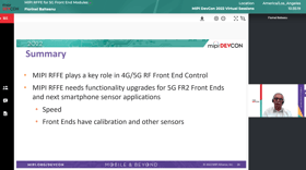 MIPI DevCon 2022: RFFE-5G